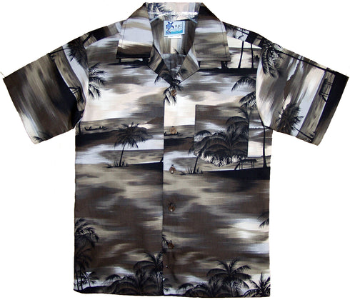 RJC Boy's Night Time Surf Hawaiian Shirt